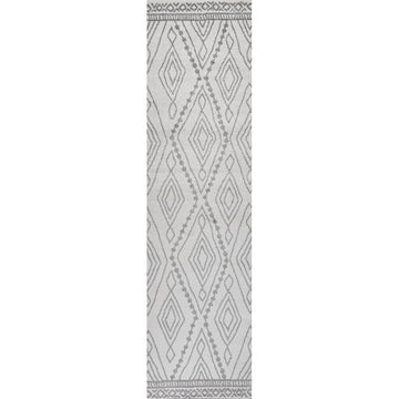 Rih Moroccan Style Diamond Area Rug